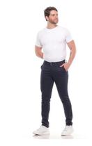 Calça Masculina Bolso Embutido Calça Alfaiataria Slim