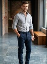 Calça Masculina Bolso Faca Casual Fit Max Denim Premium Calça Masculina Bolso Faca Casual Fit Max Denim Premium
