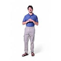 Calça Masculina Cargo Chino
