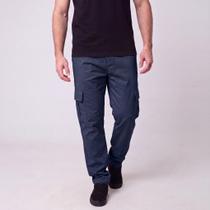 Calça Masculina Cargo Em Sarja Via Lance Calça Masculina Cargo Em Sarja Via Lance