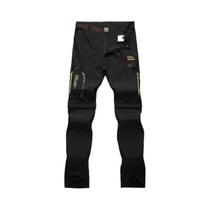 Calça Masculina Conversível Impermeável e de Secagem Rápida com Proteção UV - Ideal para Caminhadas na Primavera Calça Masculina Conversível Impermeável e de Secagem Rápida com Proteção UV - Ideal para Caminhadas na Primavera