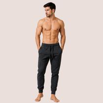 Calça Masculina de Moletom Confortável com Forro Ideal para Dias Frios e Lazer Calça Masculina de Moletom Confortável com Forro Ideal para Dias Frios e Lazer