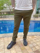 Calça Masculina De Sarja C/Elastano Lycra