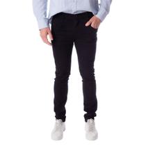 Calça Masculina de Sarja Max Denim Slim Premium Preto