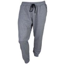 Calça Masculina Delkor Moletom Plus Size Cinza Claro 168022