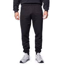 Calça Masculina Desayner Moletom Básica Preta