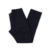 Calça Masculina Dixie Sarja Cargo Preta - 19620 Calça Masculina Dixie Sarja Cargo Preta - 19620
