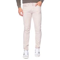 Calça Masculina Dixie Sarja Slim Creme Calça Masculina Dixie Sarja Slim Creme