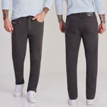 Calça Masculina em Brim Slim Esporte Fino Max Denim Premium