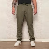 Calça Masculina em Linho Casual Social Homem Slim Festa