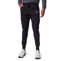 Calça Masculina em Moletom Over Surf Jogger Preto