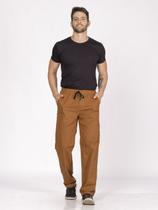 Calça masculina em Sarja 7910 Caramelo Calça masculina em Sarja 7910 Caramelo