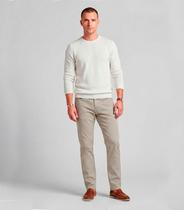 Calça Masculina Em Sarja Com Bolsos Sea Surf Bege Calça Masculina Em Sarja Com Bolsos Sea Surf Bege