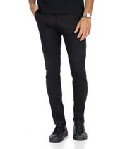 Calça Masculina Em Sarja Diametro Preto
