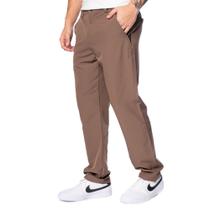 Calça Masculina Gangster Tactel Reta Marrom Calça Masculina Gangster Tactel Reta Marrom