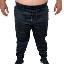 Calça Masculina Helanca Plus Size Gangster Importada Flanelada