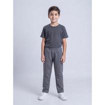 Calça Masculina Infantil Moletom PEGA MANIA Tamanho:3Cor:Cinza Calça Masculina Infantil Moletom PEGA MANIA Tamanho:3Cor:Cinza