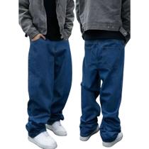 Calça Masculina Jeans Balão Baggy Reta Calça Masculina Jeans Balão Baggy Reta