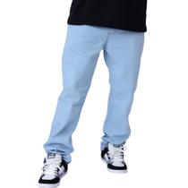 Calça Masculina Jeans Balão Baggy Reta