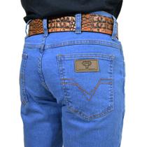 Calca Masculina Jeans Claro Moda Country Arena 3020