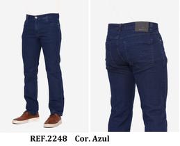 Calça Masculina Jeans Elastano Plus size Tamanhos Grandes Malloy