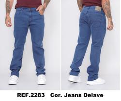 Calça Masculina Jeans Elastano Plus size Tamanhos Grandes Malloy