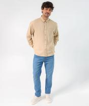 Calça Masculina Jeans Skinny Bolsos Azul-94004 Calça Masculina Jeans Skinny Bolsos Azul-94004