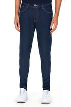 Calça Masculina Jeans Skinny Holiday Básica Polo Wear Jeans Escuro