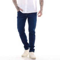 Calça Masculina Jeans Skinny Slim Fit Elastano