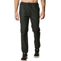 Calça Masculina Jogger Alfaiataria Chumbo C/ Elastano Pargan