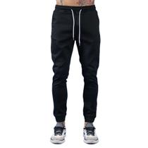 Calça Masculina Jogger Slim Cordão C/ Elastano Moore Pargan