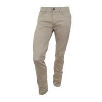 Calça Masculina King & Joe Sarja Slim Marrom Ocre - CL22108 Calça Masculina King & Joe Sarja Slim Marrom Ocre - CL22108