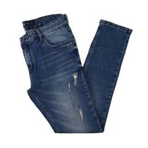 Calça Masculina King & Joe Skinny Blue Black - CL20035