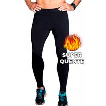 Calça Masculina Legging Térmica Aquecida Forrada Para Motoqueiros