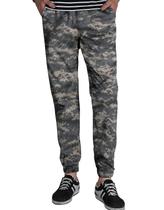 Calça masculina Match Chino Jogger Slim Fit Blue Camo 29 Calça masculina Match Chino Jogger Slim Fit Blue Camo 29