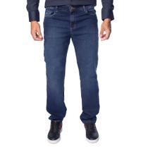 Calça Masculina Max Denim Reta Estilo Urbano Jeans Escuro