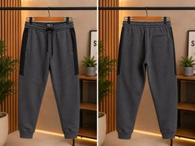 Calça Masculina Moletinho GG Cinza Chumbo Calça Masculina Moletinho GG Cinza Chumbo