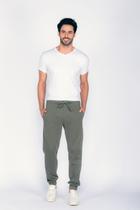 Calça Masculina Moletom 7859 Verde Calça Masculina Moletom 7859 Verde