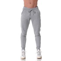 Calça Masculina Moletom Cinza