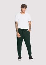 Calça Masculina Moletom com Bolsos Frente e Costas Fico 00874