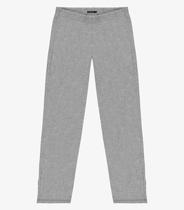 Calça Masculina Moletom Felpado Básico Diametro Cinza