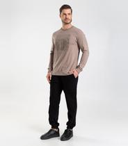 Calça Masculina Moletom Felpado Diametro Preto