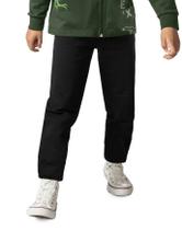 Calça Masculina Moletom Flanelado Básica Infantil Nº 4 Ao 8