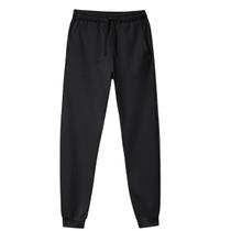 Calça Masculina Moletom LEMON Tamanho:16Cor:Preto Calça Masculina Moletom LEMON Tamanho:16Cor:Preto