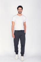 Calça Masculina Moletom Macaw 7859 Preto