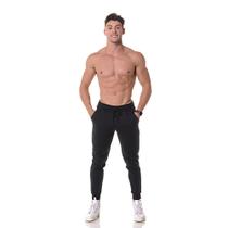 Calça Masculina Moletom Preto Básico