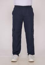 Calça Masculina Nylon Azul Marinho 7931 Calça Masculina Nylon Azul Marinho 7931