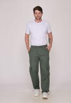 Calça Masculina Nylon Verde Musgo 7931 Calça Masculina Nylon Verde Musgo 7931