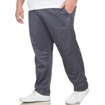 Calça Masculina Poliamida Plus Size Flanelada Treino Bolsos