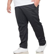 Calça Masculina Poliamida Plus Size Flanelada Treino Bolsos